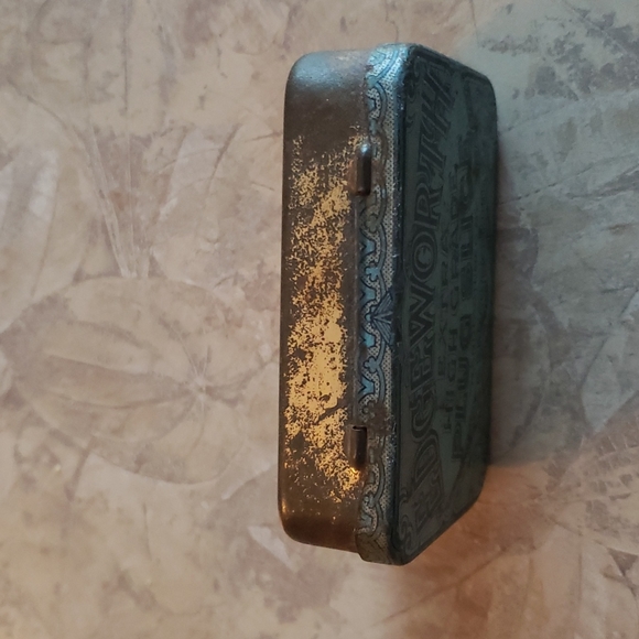 Vintage Edgewood Extra High Grade Plug Slice Tobacco TIN Richmond VIRGINIA - Picture 2 of 5